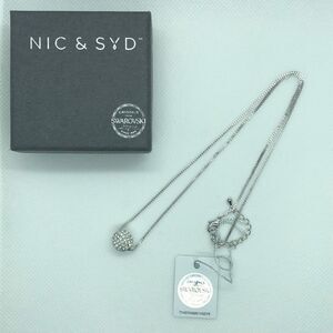 💛 Nic & Syd Pave Crystal Ball Necklace